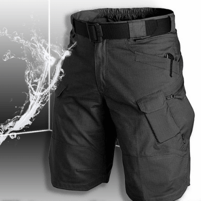 Vandringsshorts för män, taktiska och vattenavvisande, komfortabla för långtidsbruk.
