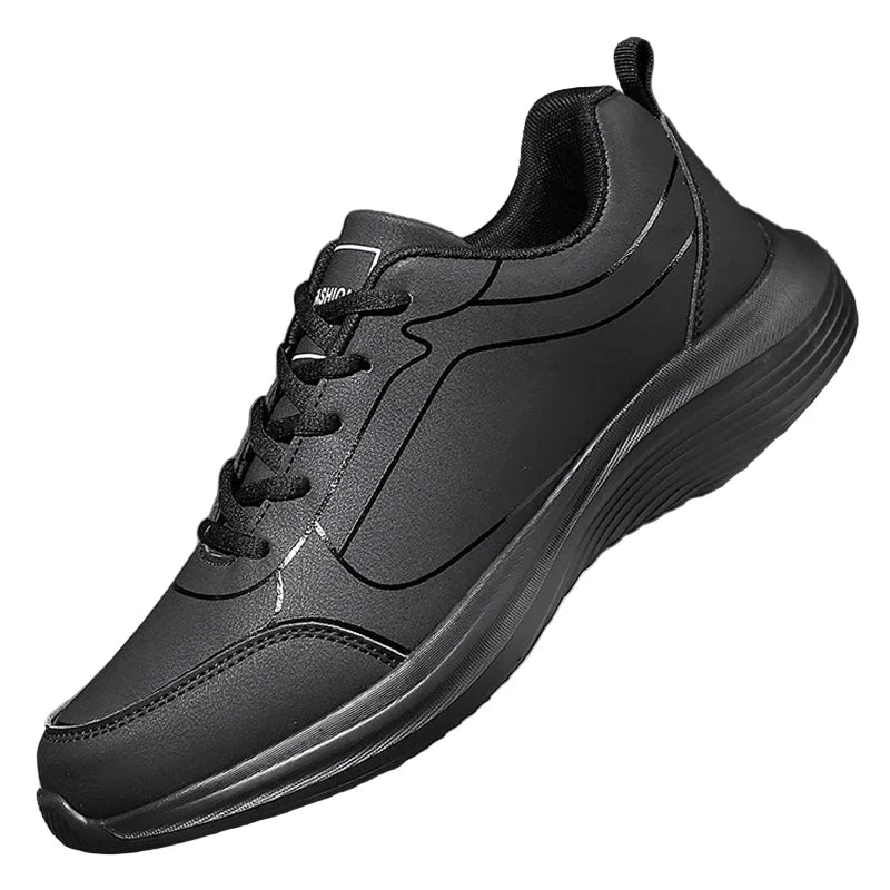 Herr vinterlöparskor. Varma, andningsbara sneakers för män, perfekta för löpning i kallt väder.