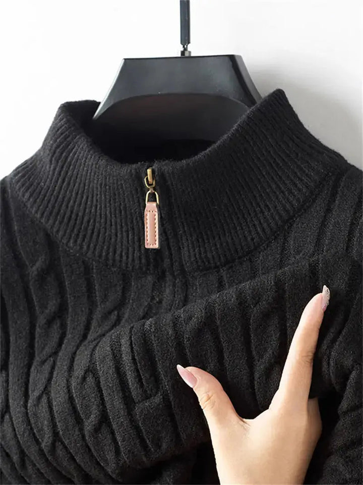 Modern zip-tröja för män med sportig design, ett måste i herrmodet för vardagsbruk.