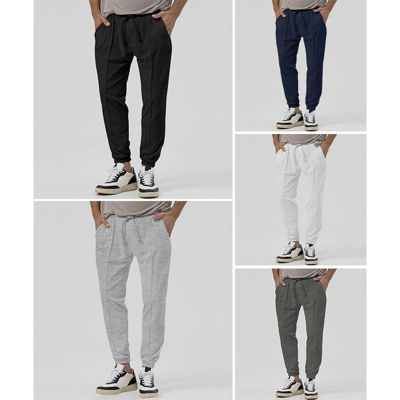 Funktionella herrbyxor för jogging, sport eller vardagsbruk. Flexibla, bekväma och stilrena.