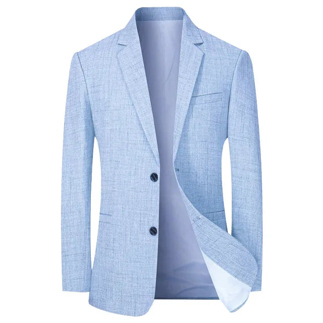 Herrblazer i smal passform med vintage stil. Elegant och stilren för både formell och avslappnad klädsel.