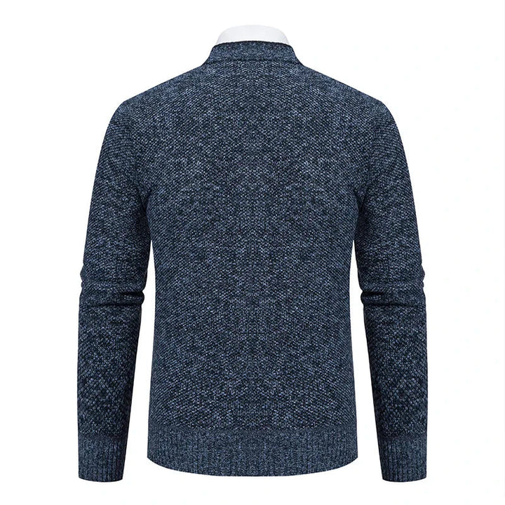 Elegant herrcardigan Tyler, tidlös kofta för höst- & vårmode. Avslappnad passform i flera färger.