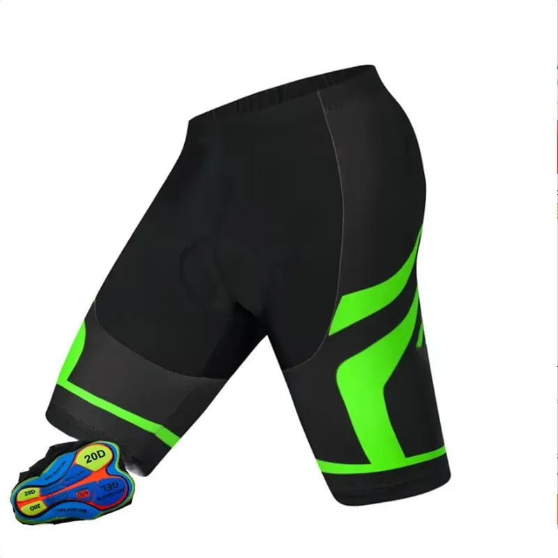 Bekväma herrcykelshorts med gelkuddar som ger stöd vid landsvägscykling och aktiv träning.