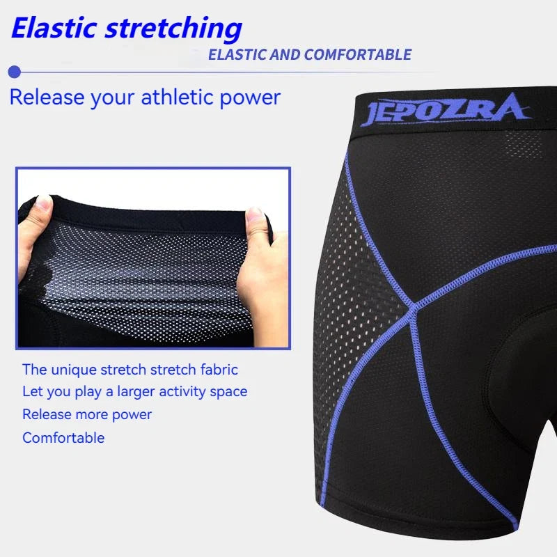 Snygga herrcykelshorts i klassisk design, utmärkta som sportshorts för all cykelutrustning.