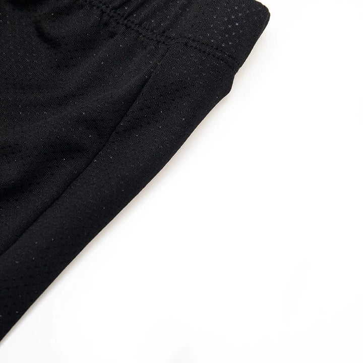 Snabbtorkande herrcykelshorts i blått med ergonomisk gelkudde, idealiska för cykelträning och tävling.