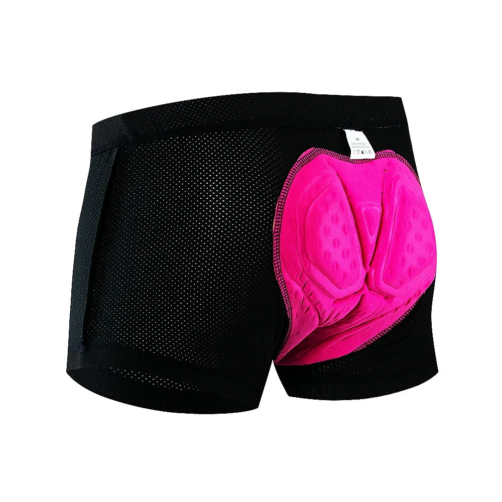 Herrcykelshorts med gelkudde. Designade för uthållighet, andningsbara och snabbtorkande. För långa turer.
