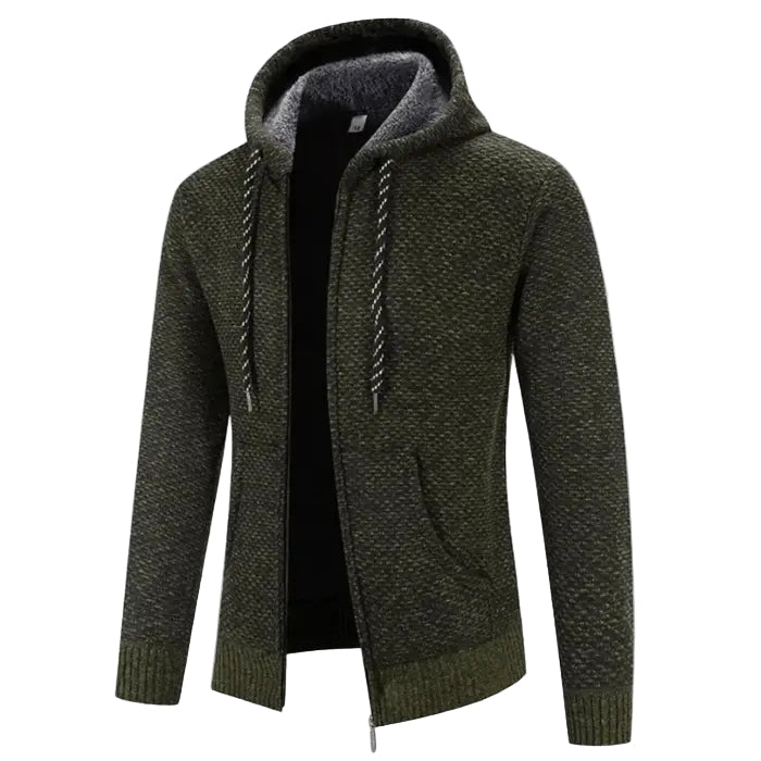 Herrhuvtröja i minimalistisk stil, perfekt för vardagen. Bekväm och modern herrhoodie.