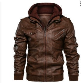 Herrjacka slim fit i polyester. Elegant, varm höstjacka för fritid och vardag. Modernt ytterplagg.