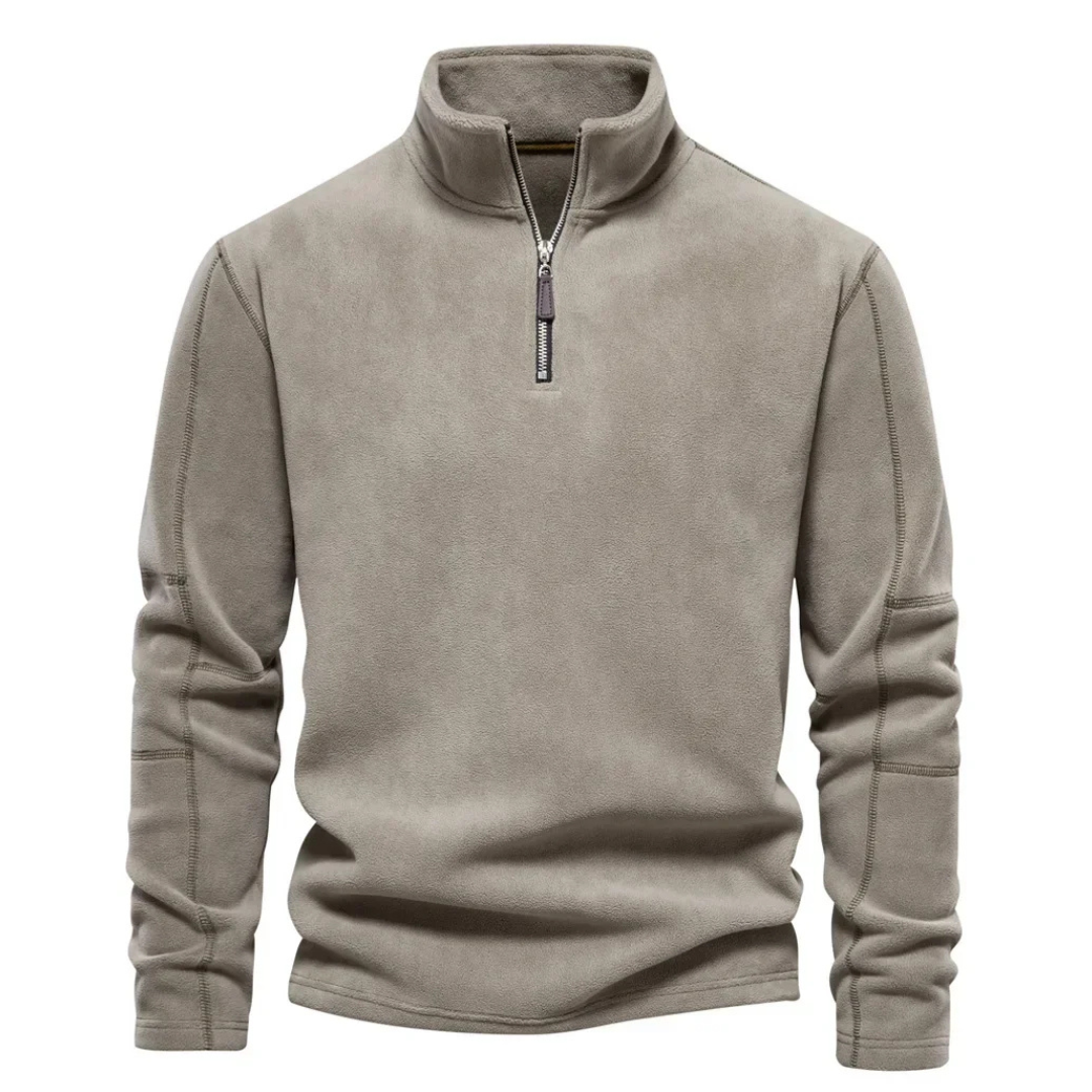 Snygg herrjacka med zip för en avslappnad men ändå stilren look. Perfekt som övergångsjacka.