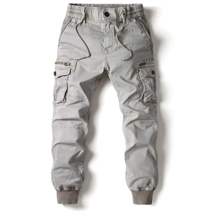 Vardagsbyxor för män: bekväma herrjoggers med elastisk midja. Avslappnad passform & stil.