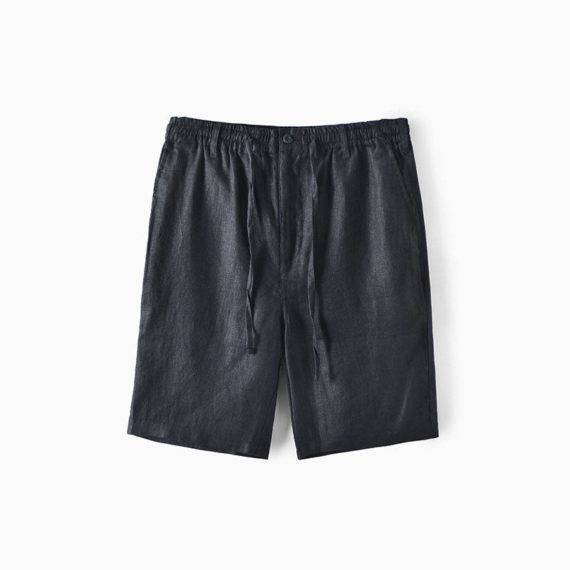 Luftiga sommarshorts för herr med stretchig midja, bekväma och lediga för varma dagar.