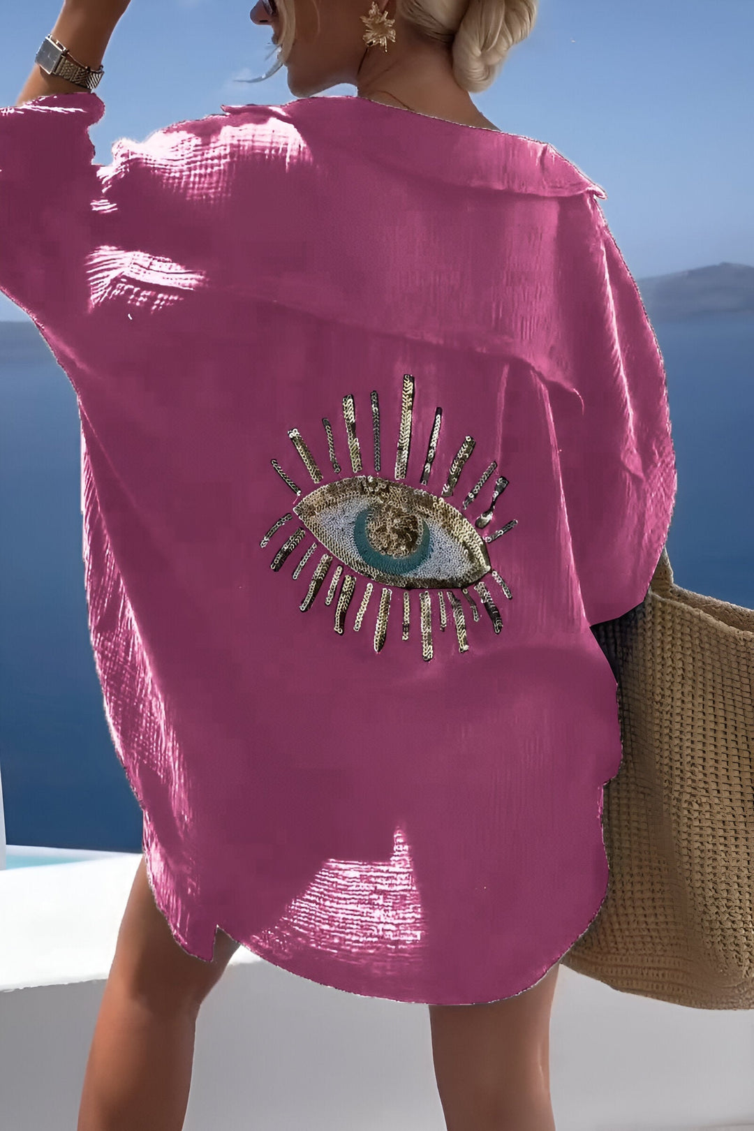 Mångsidig herrskjorta med subtilt pärlmönster, button down design för både formell & casual look.