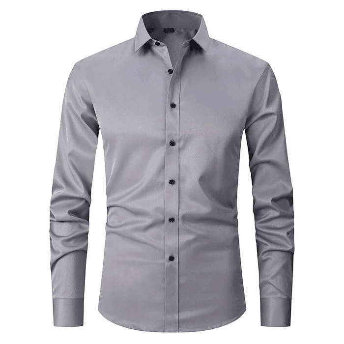 Herrskjorta smart casual, modern design i slim fit. Perfekt för den stilmedvetne mannen.