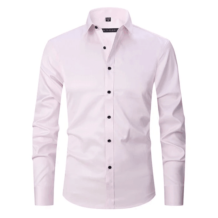 Bekväm slim fit herrskjorta med stretch, idealisk som kontors- eller fritidsskjorta. Lättskött.