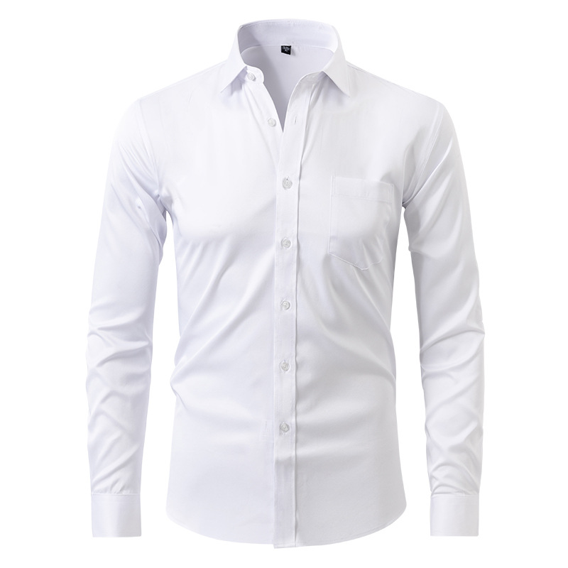 Herrskjorta smart casual, modern & stilren. Slim fit med stretch, lättskött för dagligt bruk.