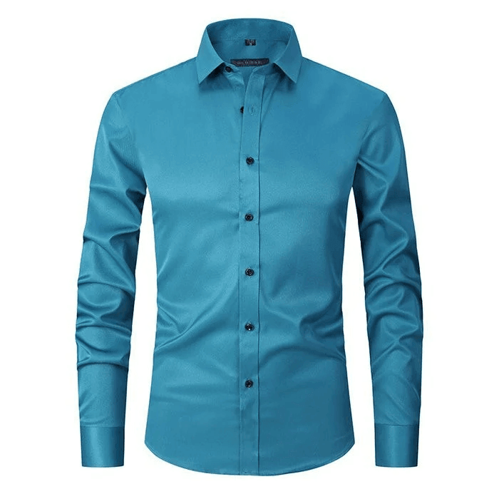 Lättskött herrskjorta smart casual i slim fit. Modern design för en elegant look vid alla tillfällen.