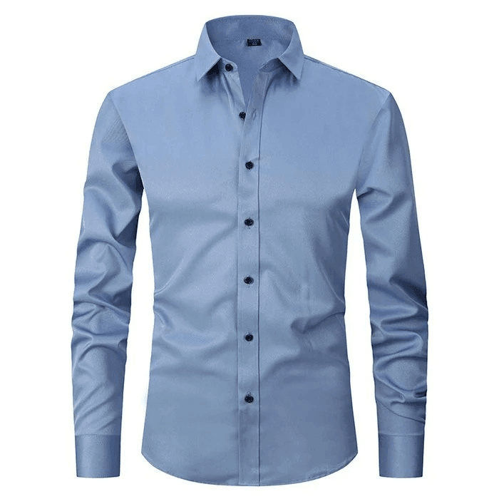 Mångsidig fritidsskjorta för män, slim fit med stretch för maximal bekvämlighet och stil.