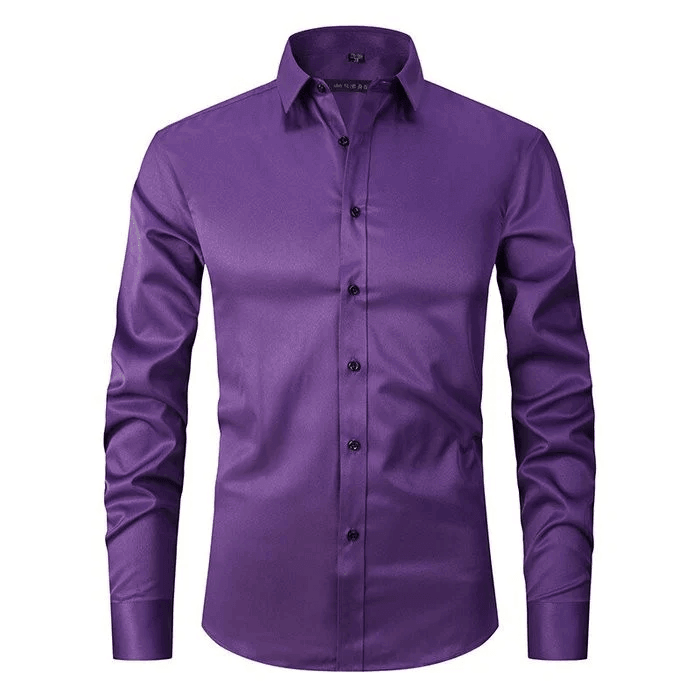 Stretchig herrskjorta slim fit, enkel att sköta. Passar smart casual och formella tillfällen.