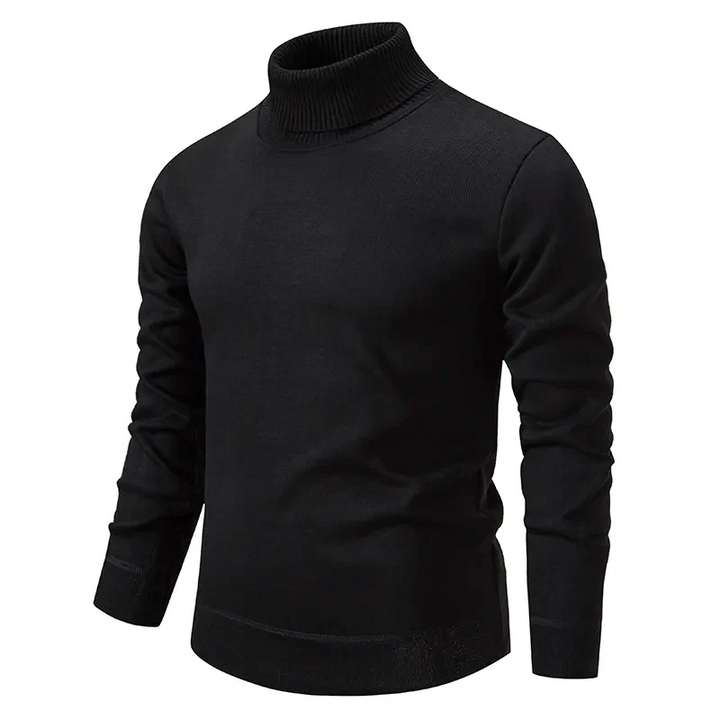 Tidlös herrtröja med polokrage i klassisk stil. Idealiskt för vintergarderoben och mångsidig användning.