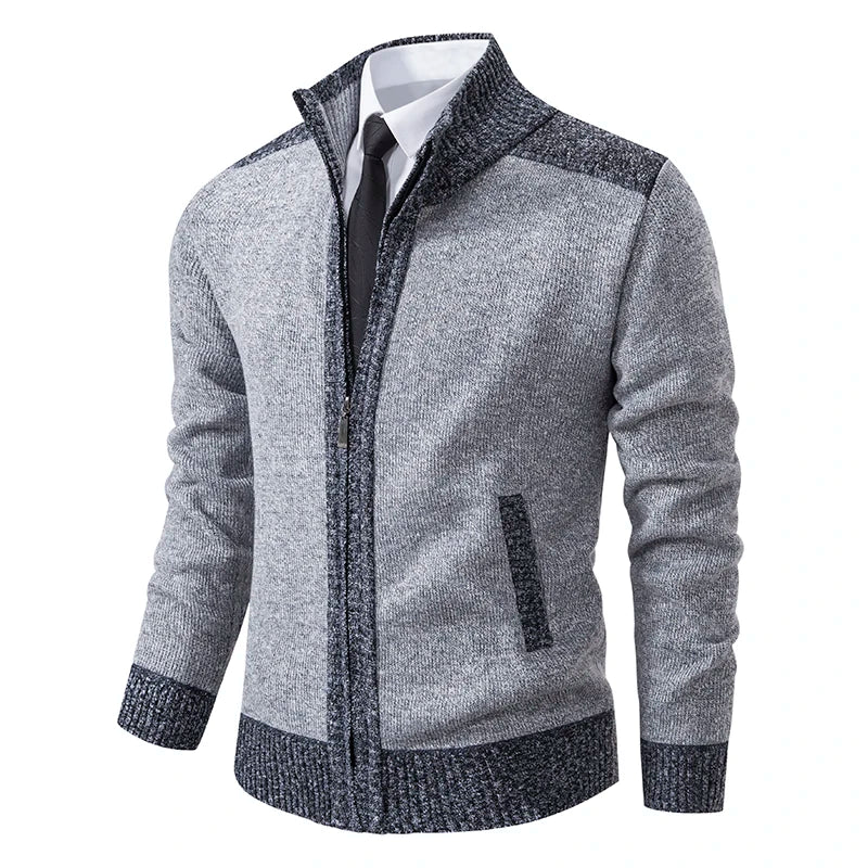 Elegant herrväst, varmt ytterplagg för kyligt väder. Slimmad design som lyfter din stil.