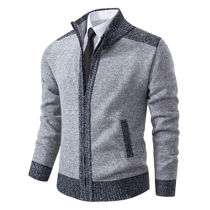 Elegant herrväst, varmt ytterplagg för kyligt väder. Slimmad design som lyfter din stil.