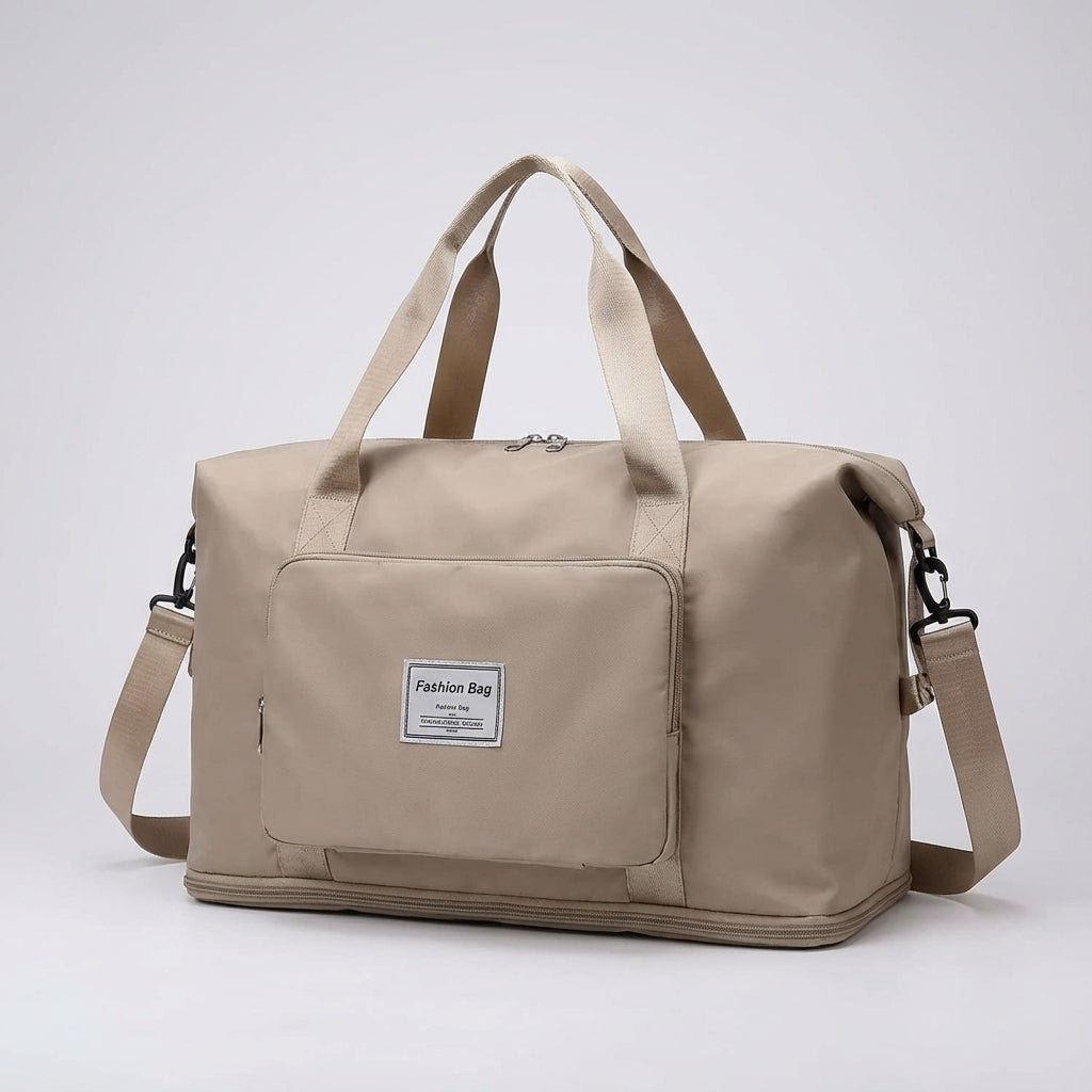 Stor expanderbar reseväska för extra packning, perfekt som weekendväska eller handbagage.