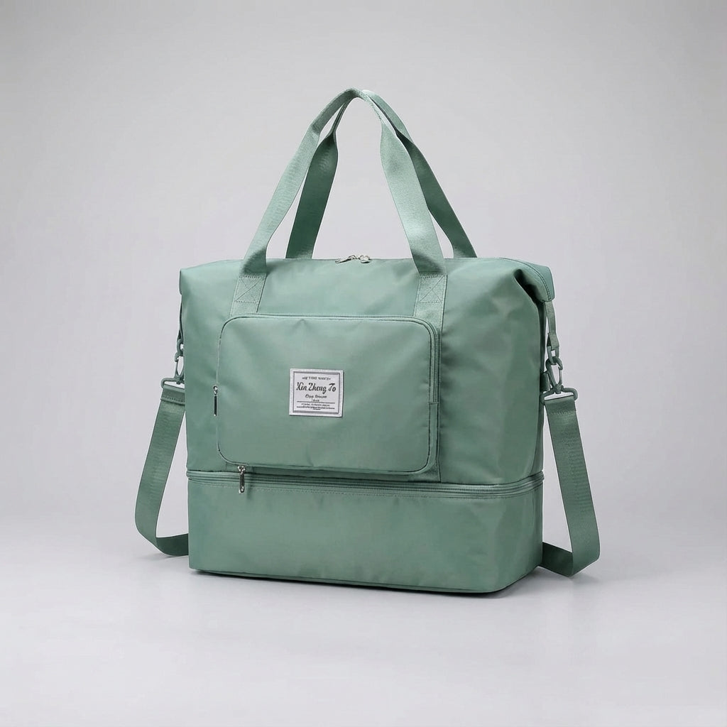 Organiserad resebag för effektiv packning. Hopfällbar, expanderbar och slitstark design.