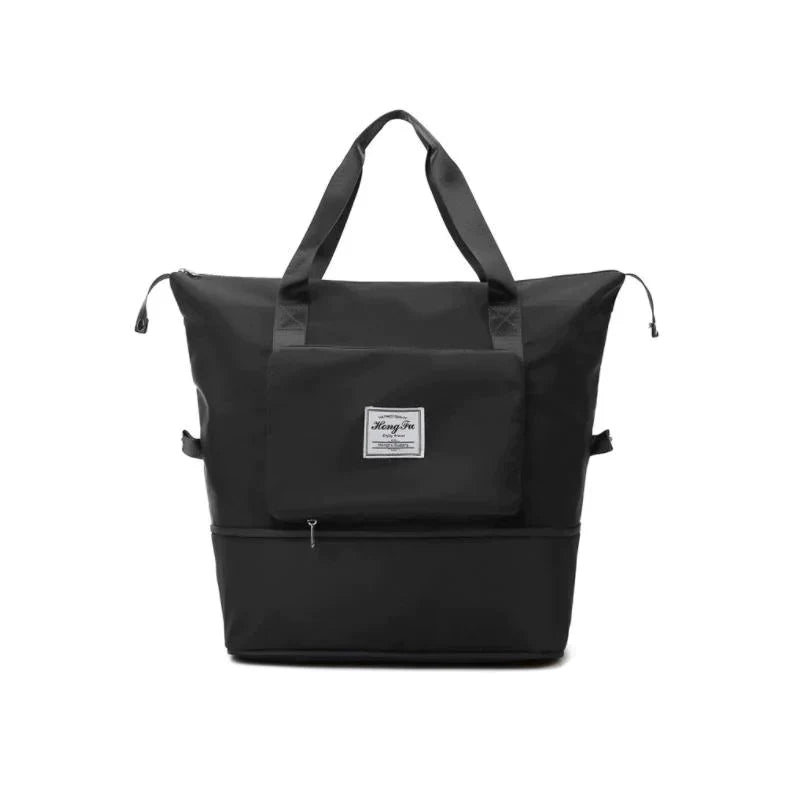 Hopfällbar FlexiCarry reseväska. Smart organisering för handbagage & weekendresor. Lätt & bekväm.