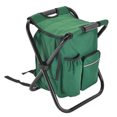 Slitstark ryggsäckspall med kylväska, designad för robust utomhusbruk och lång livslängd.
