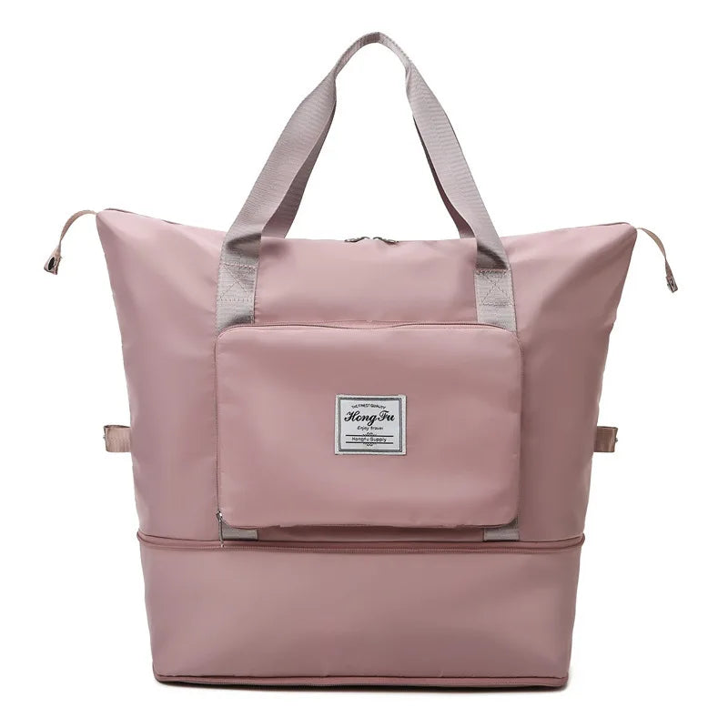Flexibel hopfällbar resväska unisex. Idealisk som handbagage, sportväska eller organiserare för smidig resa.