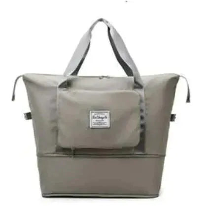 Lätt och rymlig hopfällbar bagageväska unisex. Perfekt som handbagage för korta resor eller extra packning.