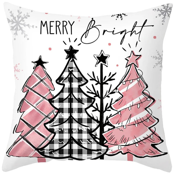 Elegant julpynt: Kuddfodral 45cm med klassiskt julmotiv, essentiellt för säsongsdekoration.