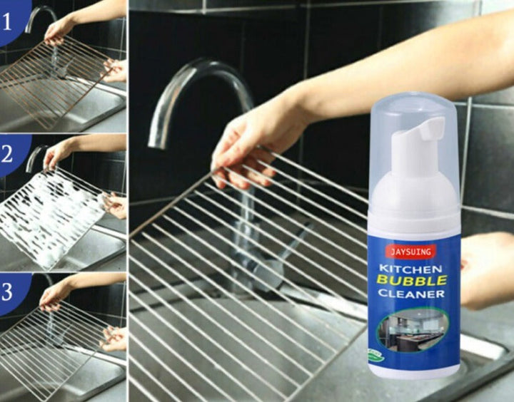 Avancerad skumrengöring för kök, ger glänsande resultat och hygienisk renhet.
