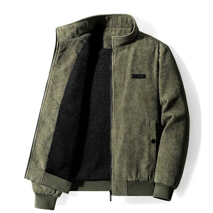 Klassisk retro herrjacka i tidlös design. Varm vinterjacka perfekt för kalla dagar & fritidsbruk.