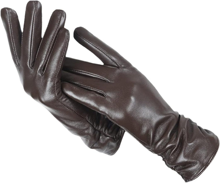 Kvinnors varma vinterhandskar i flera färger, eleganta och bekväma. Perfekt vinteraccessoar.