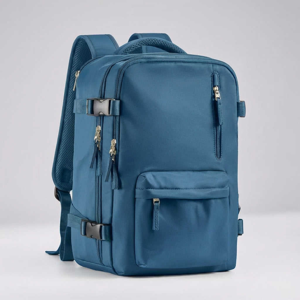 Smidig FlightTrek pendlarryggsäck, kompakt unisex modell perfekt för jobb och korta resor, med laptopfack.
