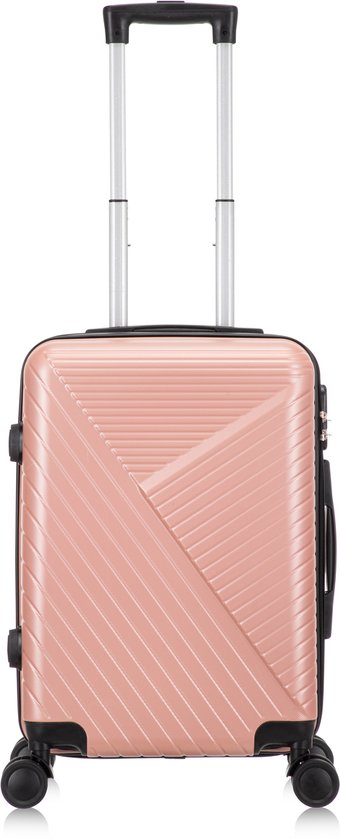 Ergonomisk kabinväska med TSA-lås och smidiga 360-hjul. Optimal för enkel och snabb resa.