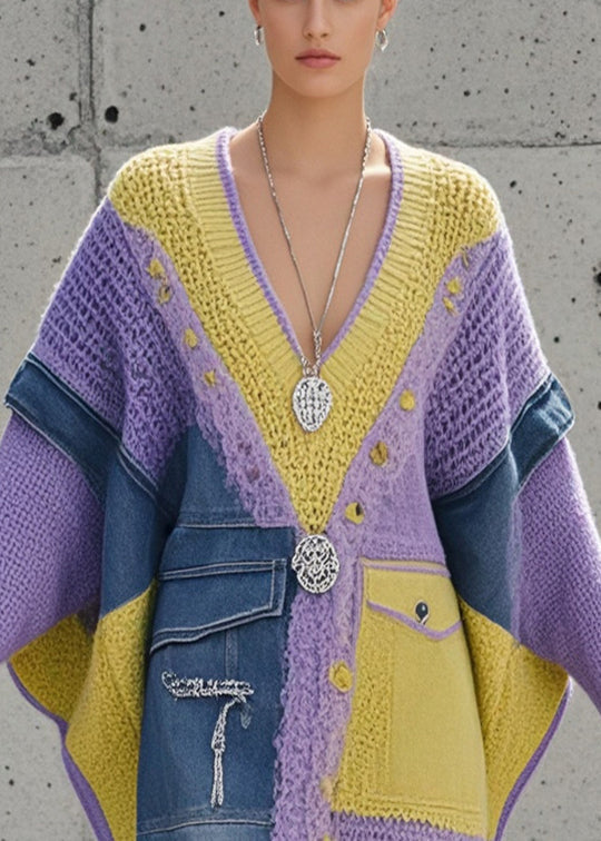 Elegant asymmetrisk långtröja för dam med batwing-ärm, perfekt för höst och vår. Modern och bekväm vardagslook.