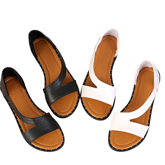 Ergonomiska damsandaler med justerbara remmar, perfekta som bekväma sommarsandaler för alla tillfällen.