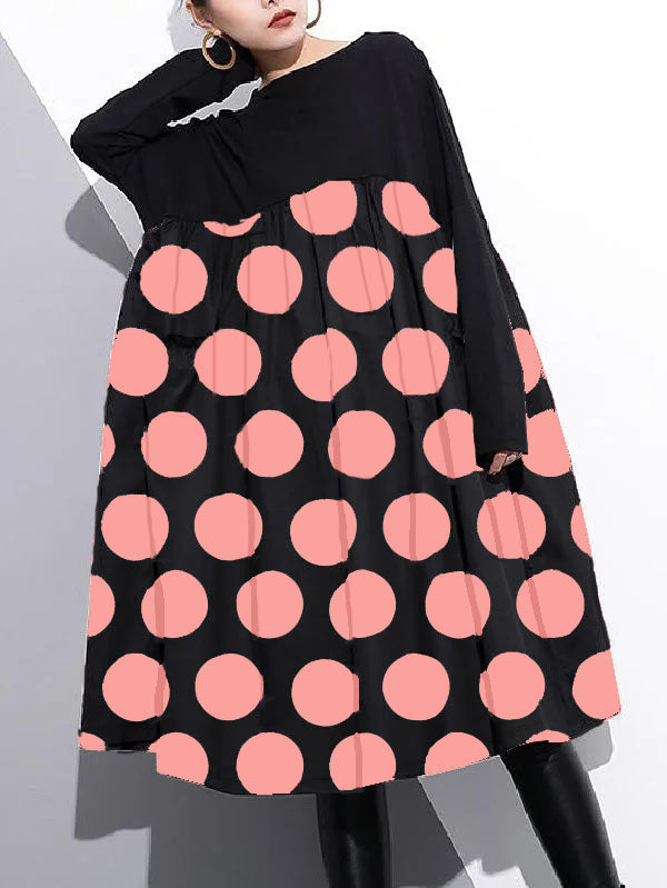 Elegant damklänning, hög midja, unikt patchwork. Perfekt för sommarfest eller stilren vardag.