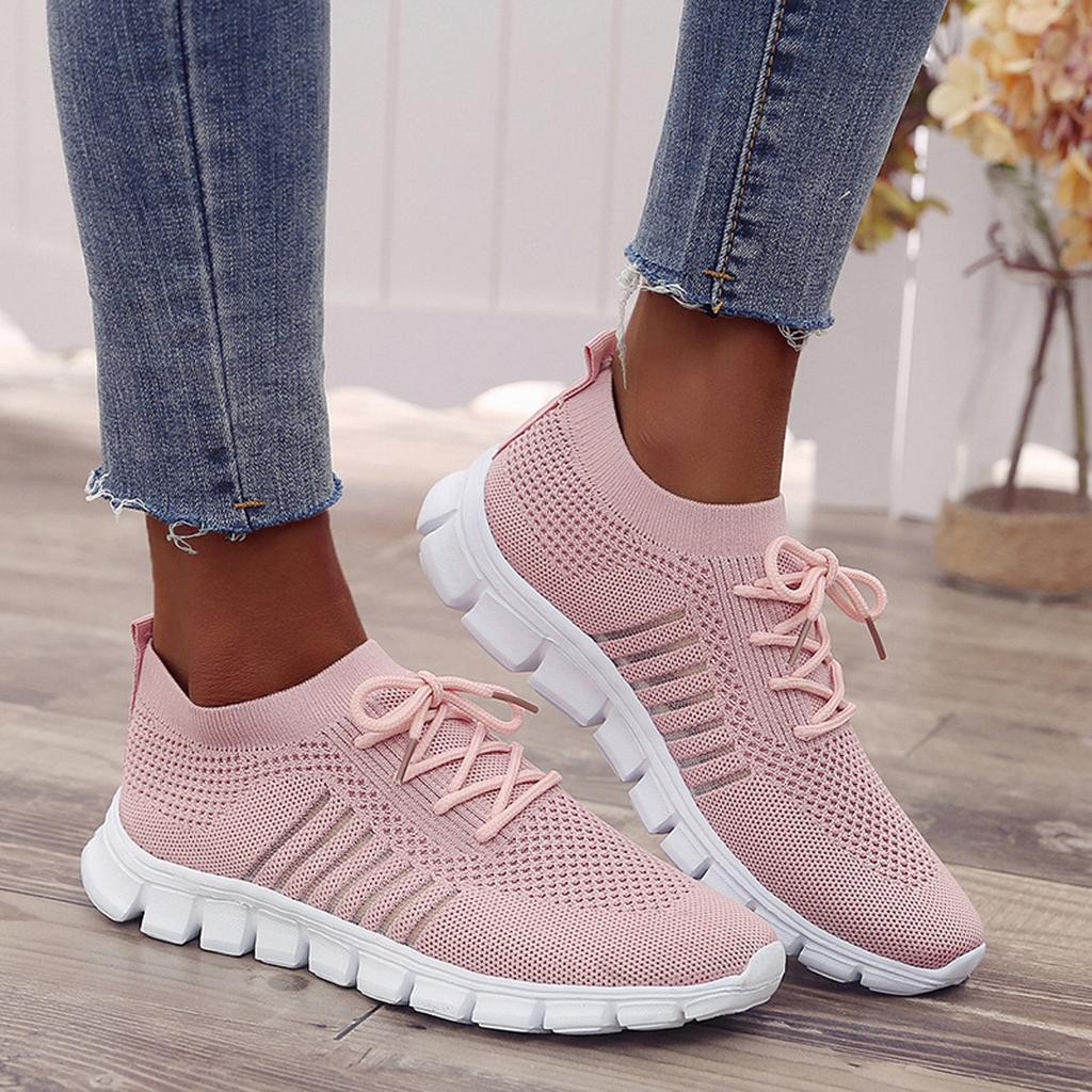 Färgglada damsneakers med superb komfort och ergonomisk design. Perfekta modeskor för den aktiva kvinnan.