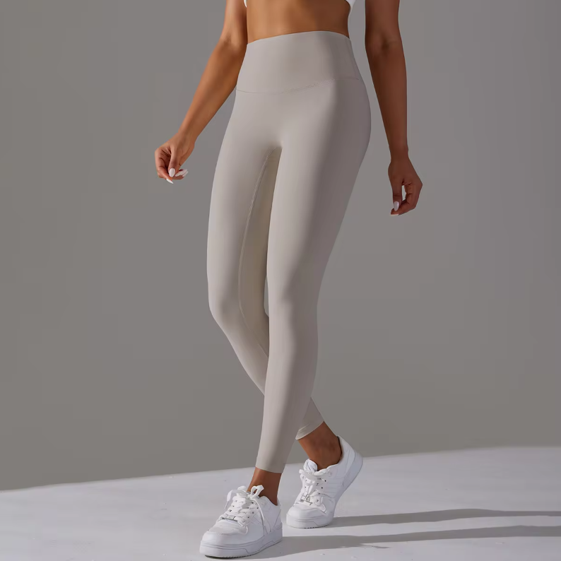 Aktiva damleggings med hög midja, perfekta för yoga, löpning och gym.