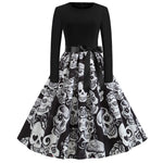 Svartvit skalle