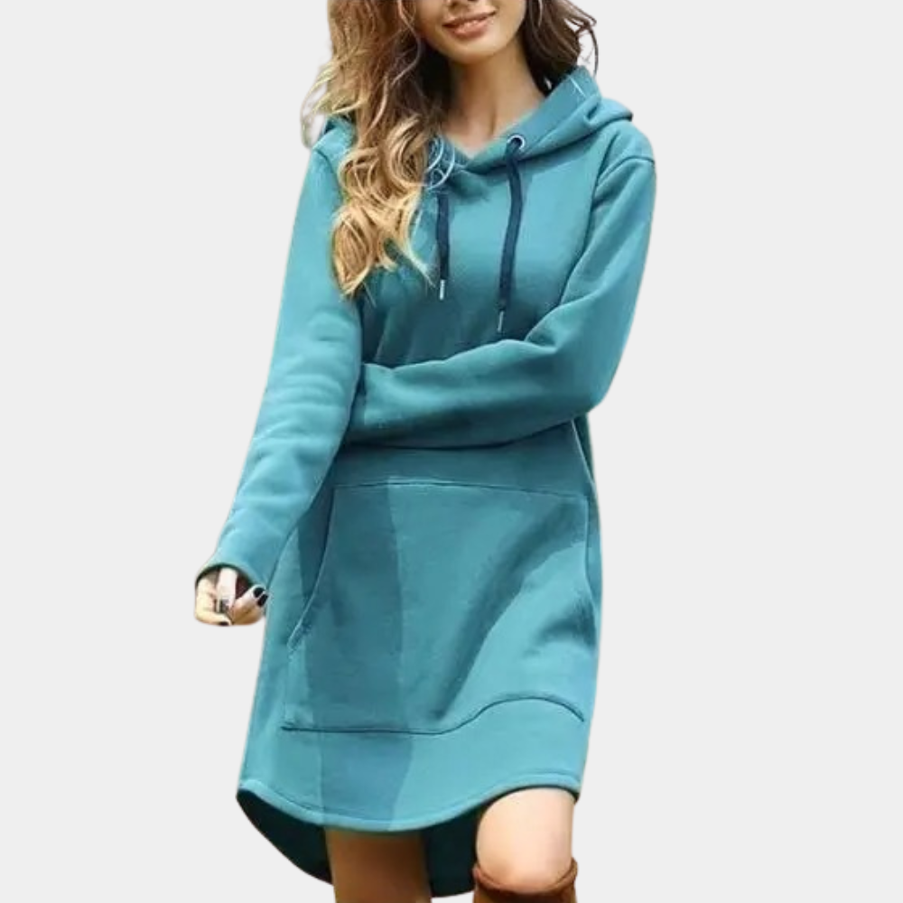 Bekväm oversize hoodie för kvinnor. Modern och ledig damhuvtröja, perfekt för avslappnad vardagsstil.