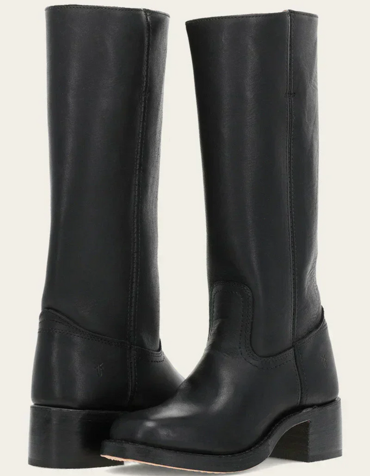 Stilfulla kvinnors plattformsstövlar med elegant blockklack. Lyfter din look för alla tillfällen.