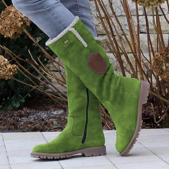 Stilsäkra Linda vinterstövlar för kvinnor, mode och funktion för vintern. Slitstarka och varmfodrade kängor.