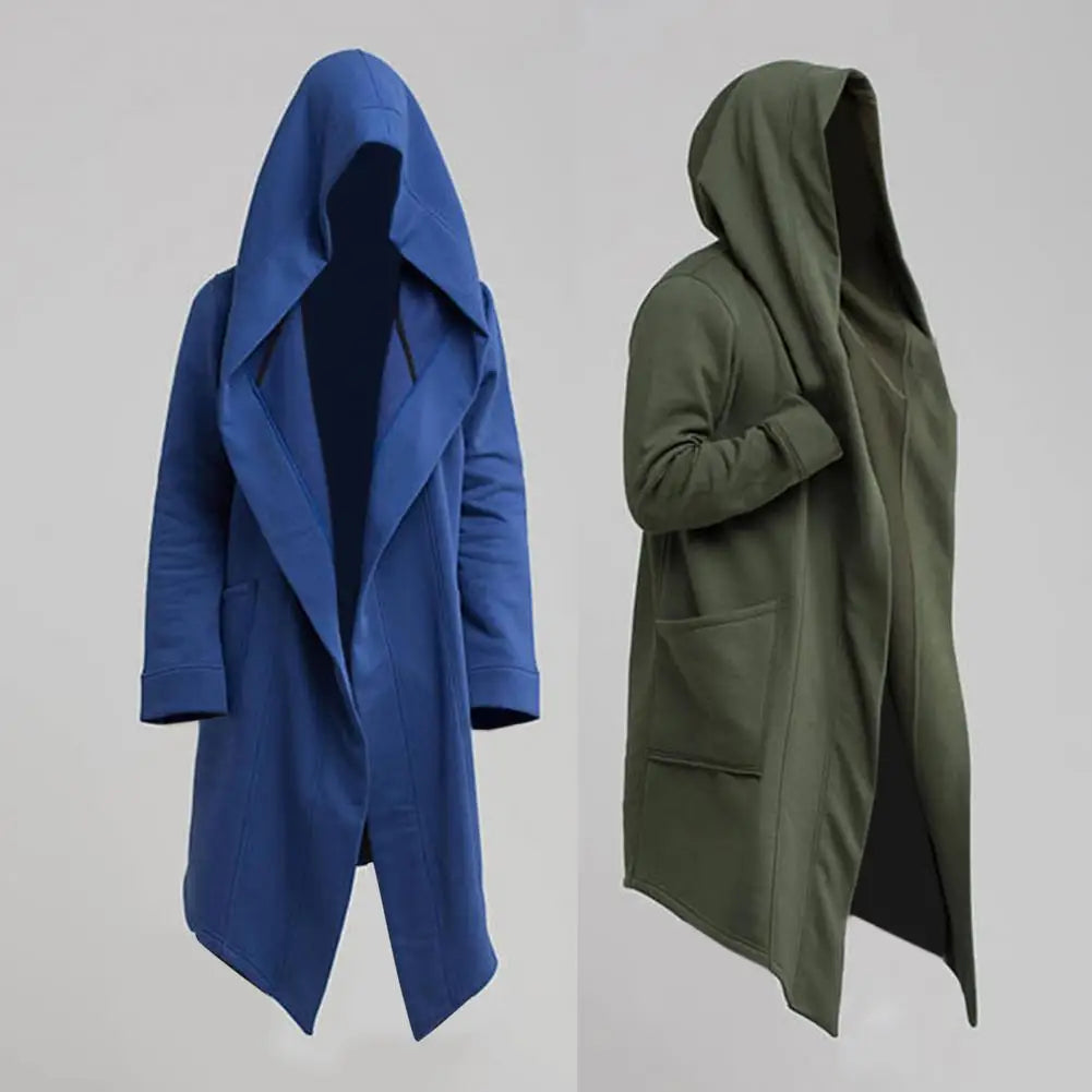 Mångsidig damcardigan med mystisk huva, kan stylas elegant eller avslappnat. Ett måste i kvinnors garderob.