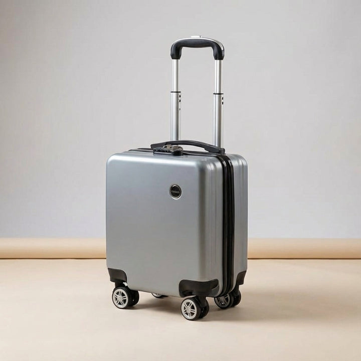 Tåligt handbagage med smidiga 360-hjul, din följeslagare för alla kortare resor och flygningar.