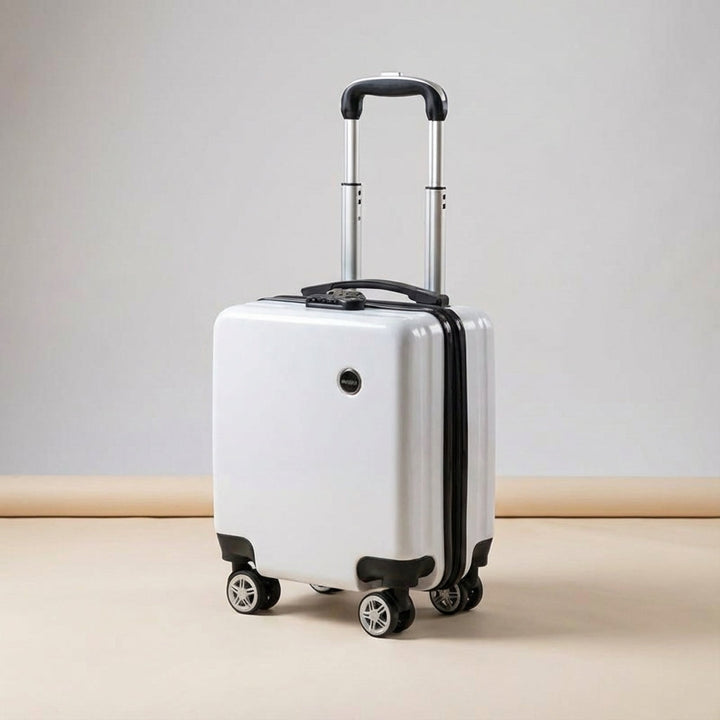 Stilren kabinbagage för flyg och tåg. Lätt att bära och packa för effektiva och stressfria turer.