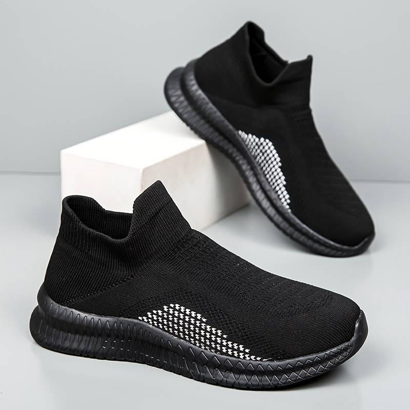 Snygga vita herr sneakers, sportiga fritidsskor som kombinerar stil med bekväm passform.